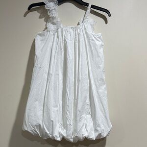 Zara Kids White Camisole with Floral Accent